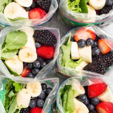 Banana Berry Smoothie Meal Prep Recipe