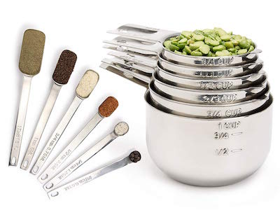 Meal Prep Tools - Measuring Cups & Spoons