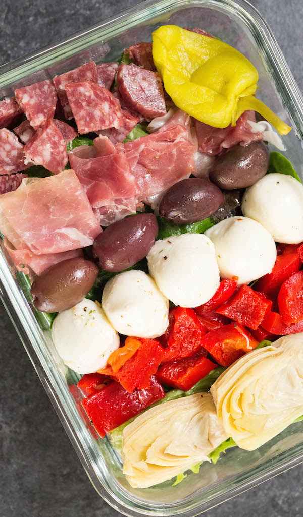 Antipasto Salad Meal Prep Recipe