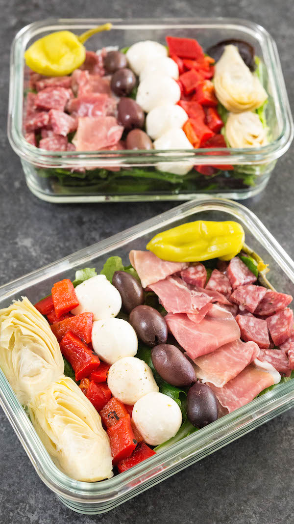 Antipasto Salad Meal Prep Recipe