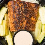 Blackened Salmon Meal Prep Bowl Recipe