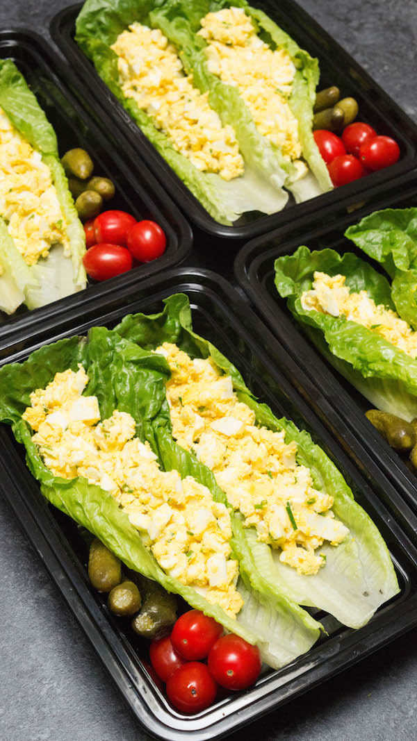 Healthy Egg Salad Wrap