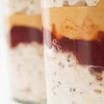 Peanut Butter & Jelly Overnight Oats Meal Prep Recipe