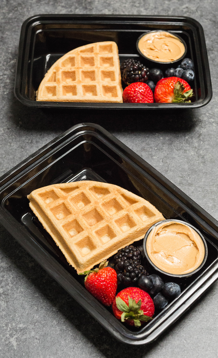 Protein Waffles Breakfast Meal Prep Recipe