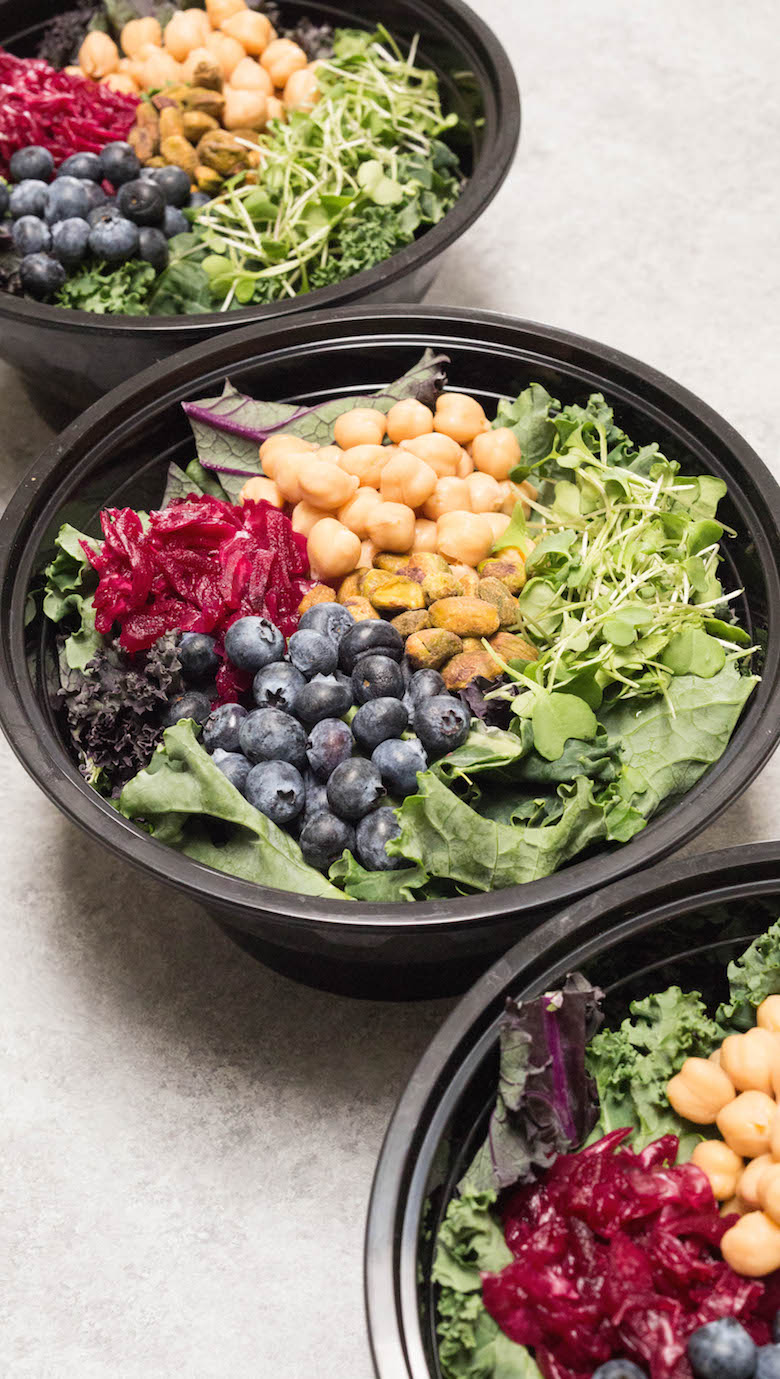 Superfood Salad Bowls with Crispy Chicken - A Healthy Meal Prep Recipe