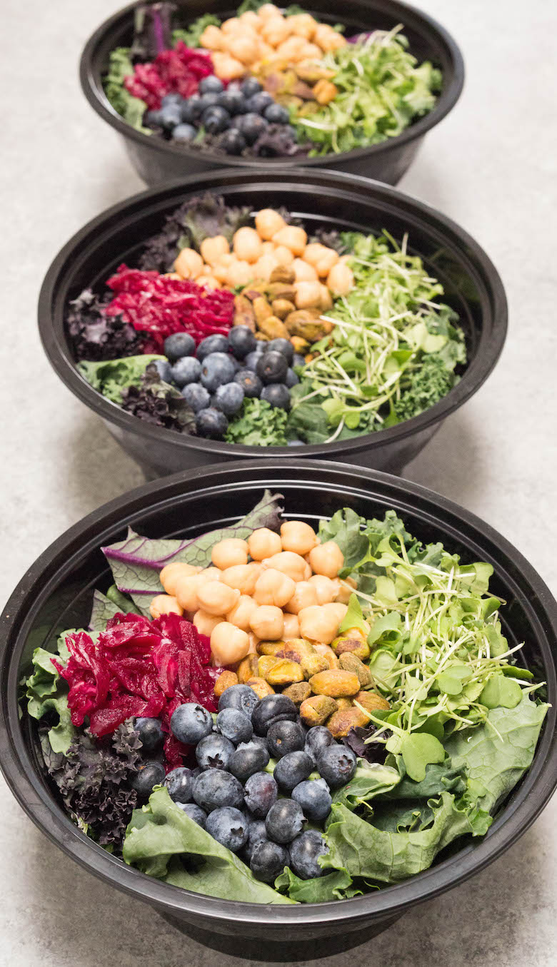 Gut Health Salad Bowl Meal Prep