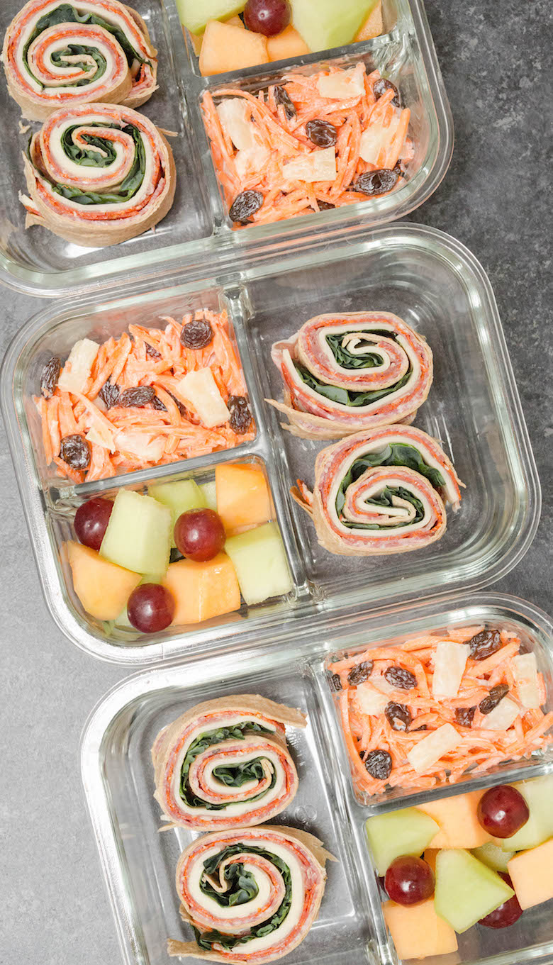 Healthy Italian Pinwheels Meal Prep Recipe