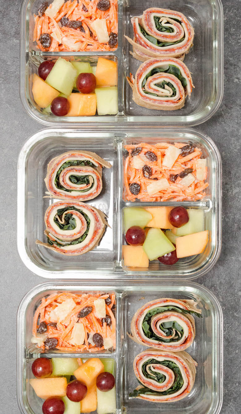 Italian Pinwheels Meal Prep Box