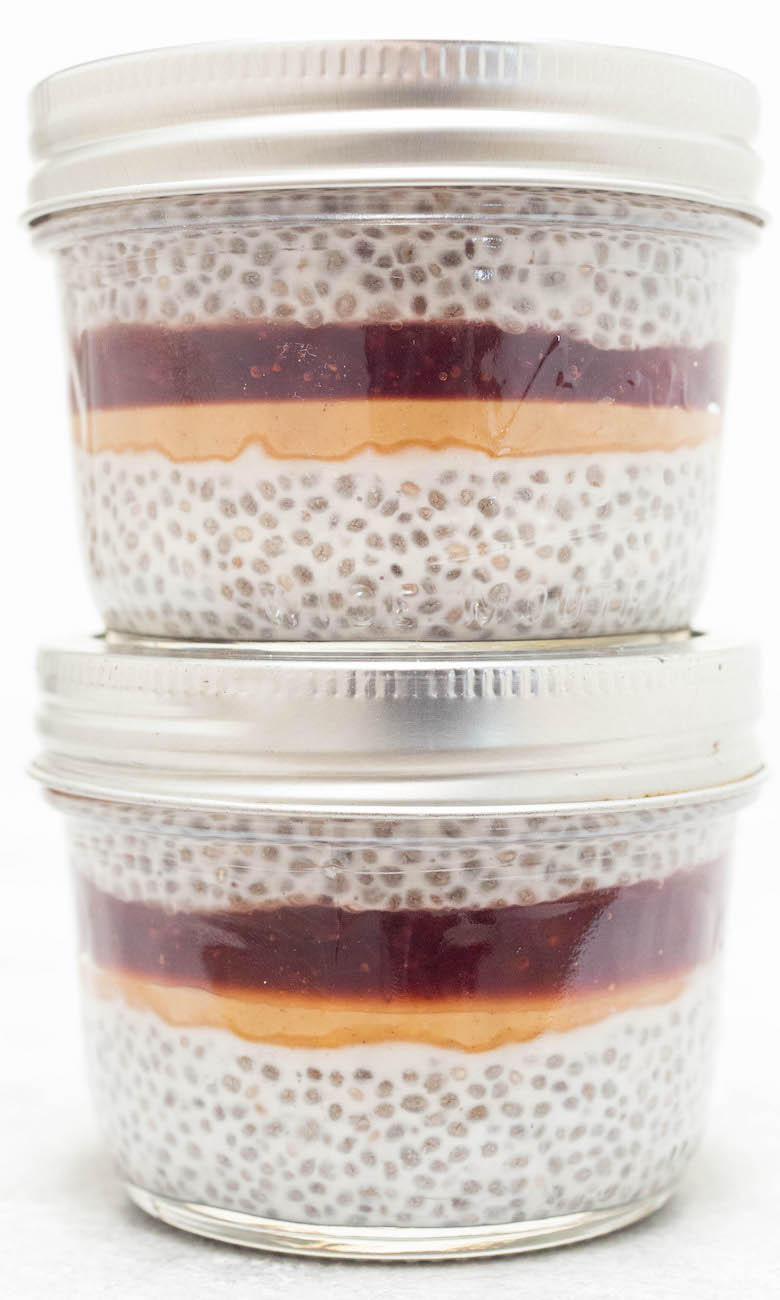 How to make peanut butter and chia seed pudding