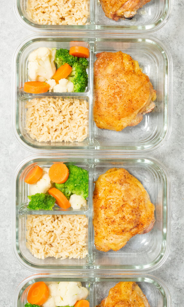 Chicken Thigh Meal Prep